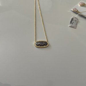 NEW - kendra scott necklace silver/gold